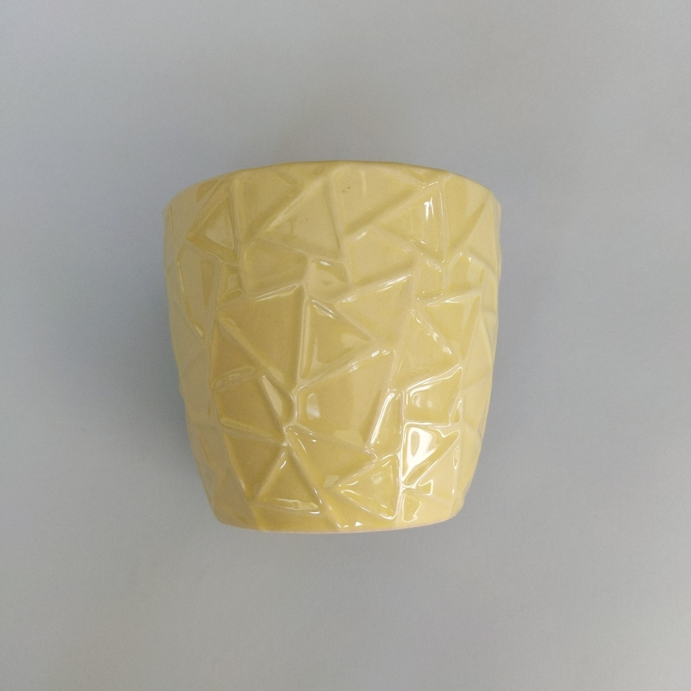 Geometric patterned plant pot - Picture 5 of 5